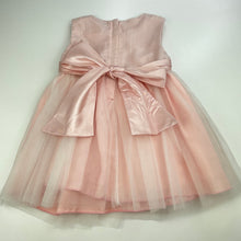 Load image into Gallery viewer, Girls Dorissa, lined pink tulle party dress, GUC, size 1-2, L: 45cm