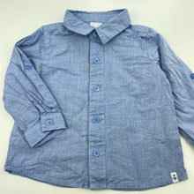 Load image into Gallery viewer, Boys Target, lightweight cotton long sleeve shirt, EUC, size 1,  