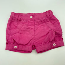 Load image into Gallery viewer, Girls Dymples, lightweight shorts, elasticated, FUC, size 00,  