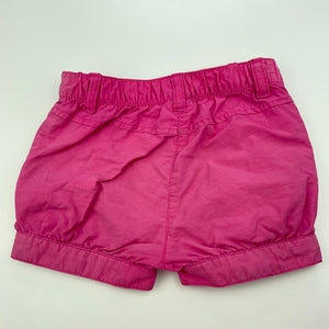 Girls Dymples, lightweight shorts, elasticated, FUC, size 00,  