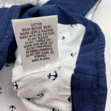 Load image into Gallery viewer, Boys Target, navy cotton vest / waistcoat, GUC, size 1,  