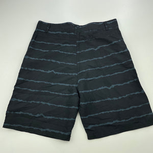 Boys Emerson, black & grey board shorts, GUC, size 12,  