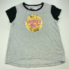 Load image into Gallery viewer, Girls Looney Tunes, Bugs Bunny flip sequin t-shirt / top, GUC, size 12,  