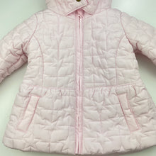 Load image into Gallery viewer, Girls Target, quilted zip up jacket / coat, EUC, size 0,  