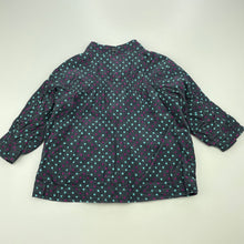 Load image into Gallery viewer, Girls Run Scotty Run, cotton lined corduory lightweight jacket, FUC, size 0,  