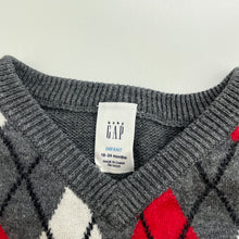 Load image into Gallery viewer, Boys GAP, knitted cotton vest / sweater, GUC, size 2,  