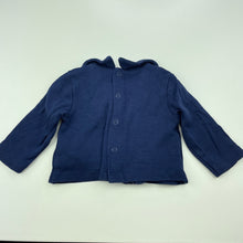 Load image into Gallery viewer, Boys Rock-a-Bye Baby, navy &amp; grey cotton long sleeve top, GUC, size 000,  