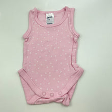 Load image into Gallery viewer, Girls Anko, pink cotton singletsuit / romper, EUC, size 0000,  