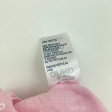 Load image into Gallery viewer, Girls Anko, pink cotton singletsuit / romper, EUC, size 0000,  