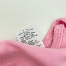 Load image into Gallery viewer, Girls Dymples, pink cotton singletsuit / romper, GUC, size 0000,  