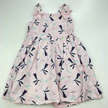 Load image into Gallery viewer, Girls Kids &amp; Co, lightweight cotton summer dress, GUC, size 1, L: 46cm