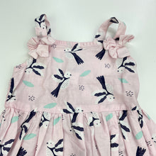 Load image into Gallery viewer, Girls Kids &amp; Co, lightweight cotton summer dress, GUC, size 1, L: 46cm
