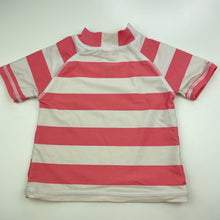 Load image into Gallery viewer, Girls Anko, short sleeve rashie / swim top, FUC, size 1,  