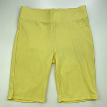 Load image into Gallery viewer, Girls Circuit, stretchy ribbed bike shorts, elasticated, FUC, size 14,  
