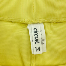 Load image into Gallery viewer, Girls Circuit, stretchy ribbed bike shorts, elasticated, FUC, size 14,  