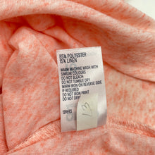 Load image into Gallery viewer, Girls Anko, linen blend sports / activewear top, GUC, size 10,  