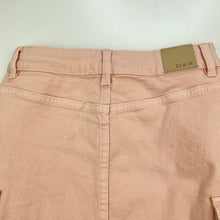 Load image into Gallery viewer, Girls Target, stretch denim cargo skirt, adjustable, L: 32cm, FUC, size 7,  