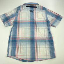 Load image into Gallery viewer, Boys Osh Kosh, checked lightweight short sleeve shirt, FUC, size 6,  