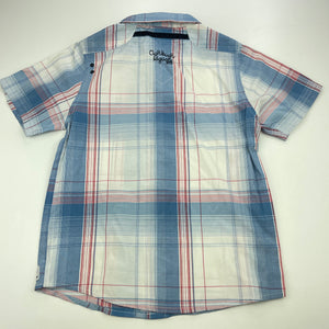 Boys Osh Kosh, checked lightweight short sleeve shirt, FUC, size 6,  