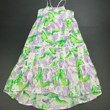 Load image into Gallery viewer, Girls Name It, lined lightweight cotton summer maxi dress, button missing/spare included, FUC, size 6, L: 77cm