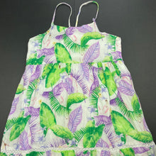 Load image into Gallery viewer, Girls Name It, lined lightweight cotton summer maxi dress, button missing/spare included, FUC, size 6, L: 77cm