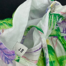 Load image into Gallery viewer, Girls Name It, lined lightweight cotton summer maxi dress, button missing/spare included, FUC, size 6, L: 77cm