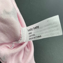 Load image into Gallery viewer, Girls Baby Baby, pink cotton hat / beanie, unicorns, GUC, size 0000,  