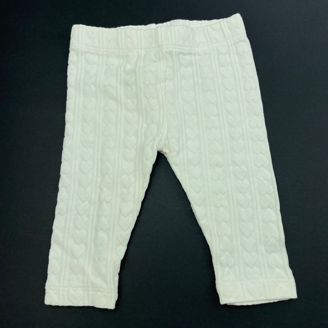 Girls Kids & Co, stretchy leggings / bottoms, EUC, size 000,  