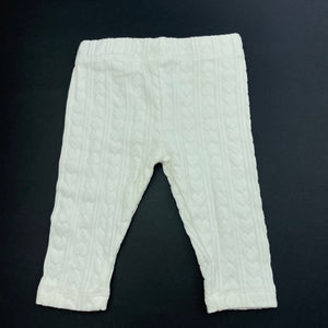 Girls Kids & Co, stretchy leggings / bottoms, EUC, size 000,  