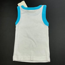Load image into Gallery viewer, unisex Sea World, cotton singlet top, NEW, size 000,  
