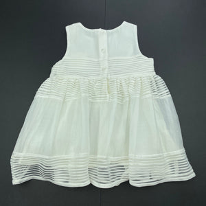 Girls H&M, cotton lined party dress, GUC, size 0, L: 40cm