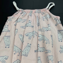 Load image into Gallery viewer, Girls H&amp;T, lightweight cotton summer dress, FUC, size 6, L: 58cm