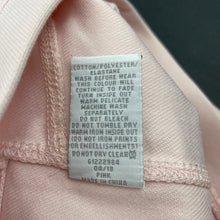 Load image into Gallery viewer, Girls Tutus &amp; Tambourines, pink stretchy pants, elasticated, Inside leg: 55cm, GUC, size 8,  