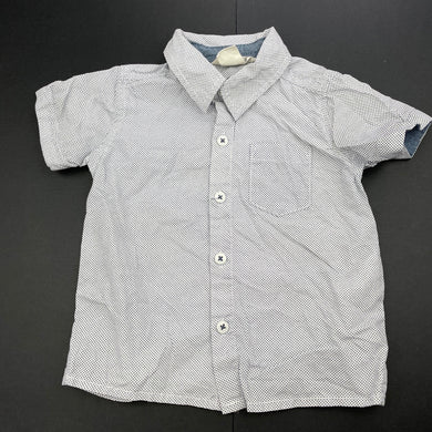 Boys Cotton On, lightweight cotton short sleeve shirt, GUC, size 00,  