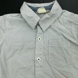 Boys Cotton On, lightweight cotton short sleeve shirt, GUC, size 00,  
