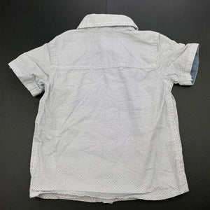 Boys Cotton On, lightweight cotton short sleeve shirt, GUC, size 00,  