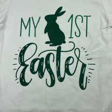 Load image into Gallery viewer, Girls white, bodysuit / romper, Easter, GUC, size 1-2,  