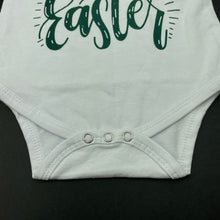 Load image into Gallery viewer, Girls white, bodysuit / romper, Easter, GUC, size 1-2,  