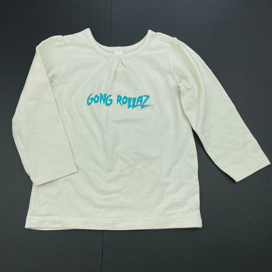 Girls Dymples, stretchy long sleeve t-shirt / top, GUC, size 0,  