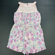 Load image into Gallery viewer, Girls Kids &amp; Co, floral summer playsuit, EUC, size 5,  