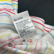Load image into Gallery viewer, Girls Anko, striped cotton casual summer dress, EUC, size 6, L: 61cm