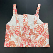 Load image into Gallery viewer, Girls KID, linen blend cropped summer top, GUC, size 12,  