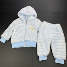 Load image into Gallery viewer, Boys MFM Baby, fleece zip hoodie &amp; pants / bottoms, EUC, size 000-00,  