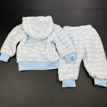 Load image into Gallery viewer, Boys MFM Baby, fleece zip hoodie &amp; pants / bottoms, EUC, size 000-00,  