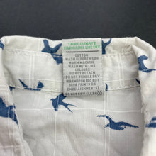Load image into Gallery viewer, Boys Target, cotton short sleeve shirt, birds, EUC, size 3,  