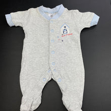 Load image into Gallery viewer, Boys Target, cotton coverall / romper, dog, GUC, size 00000,  