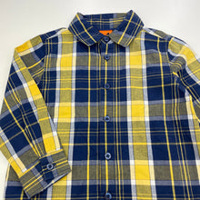 Load image into Gallery viewer, Boys Tilt, checked cotton long sleeve shirt, EUC, size 3,  