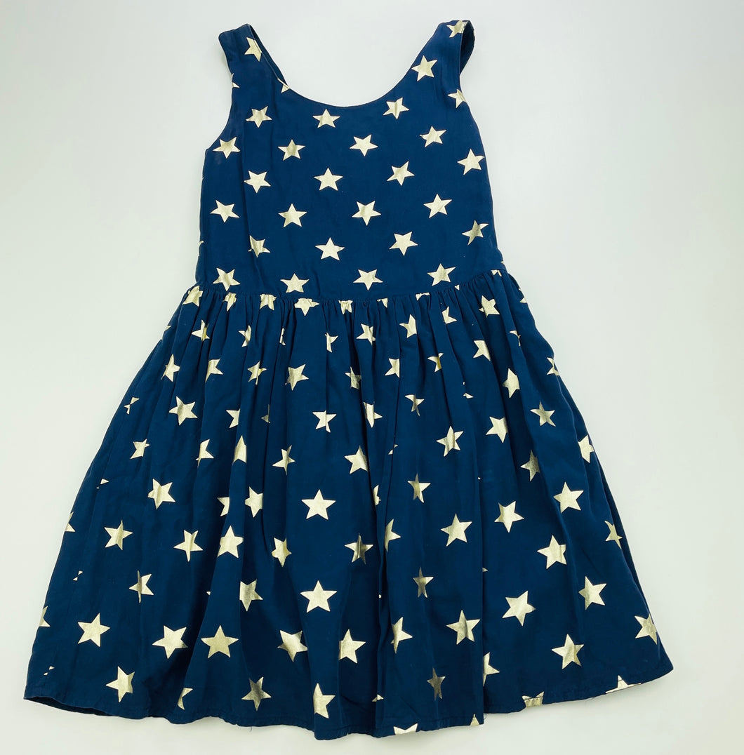 Target, cotton lined navy & gold star party dress, GUC, size 5, L: 61cm DaisyChainClothing Target, cotton lined navy & gold star party dress, GUC, size 5, L: 61cm DaisyChainClothing