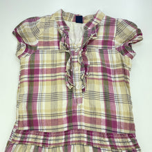 Load image into Gallery viewer, Girls GAP, cotton lined lightweight casual dress, GUC, size 3, L: 50cm