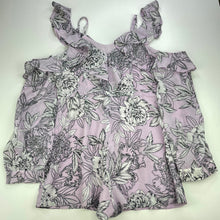 Load image into Gallery viewer, Girls Bardot Junior, lined lightweight floral party playsuit, EUC, size 10,  